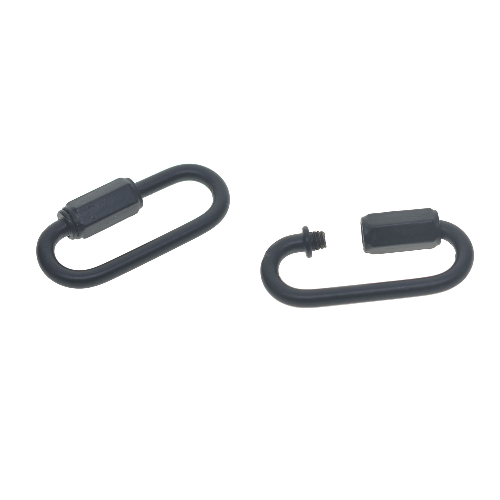 Chain Quick Link - 2 Pcs Matte Black Heavy Duty