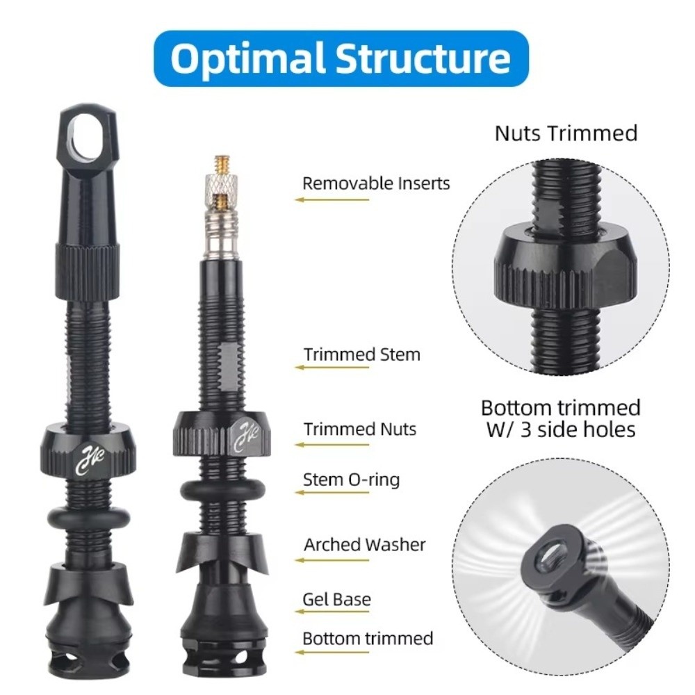 40/50/65/80mm Bicycle Tubeless - đánh giá và giá Spoke Nipple Brass