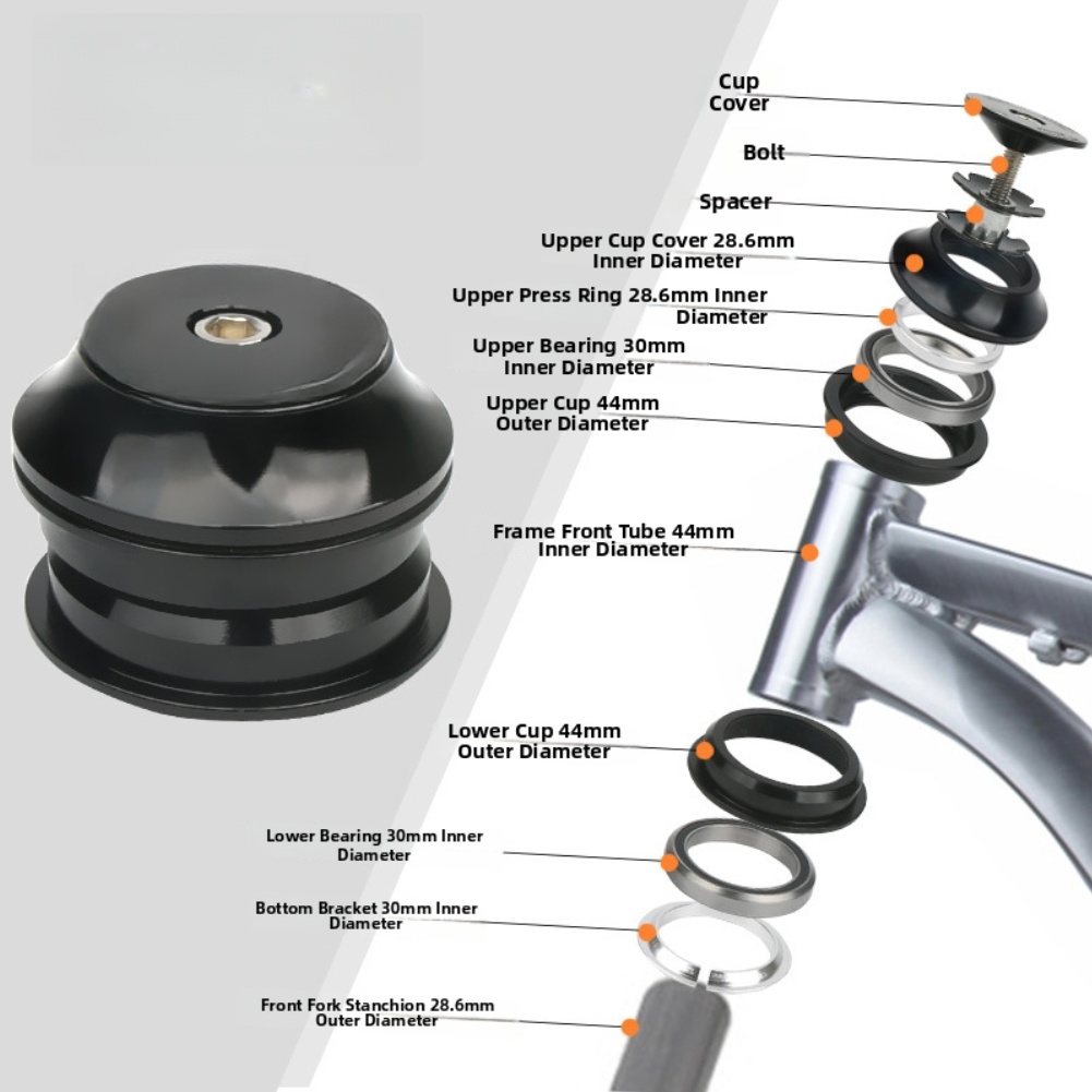 28.6mm for top Cap Headset for - đánh giá và giá Mountain Biking Tube