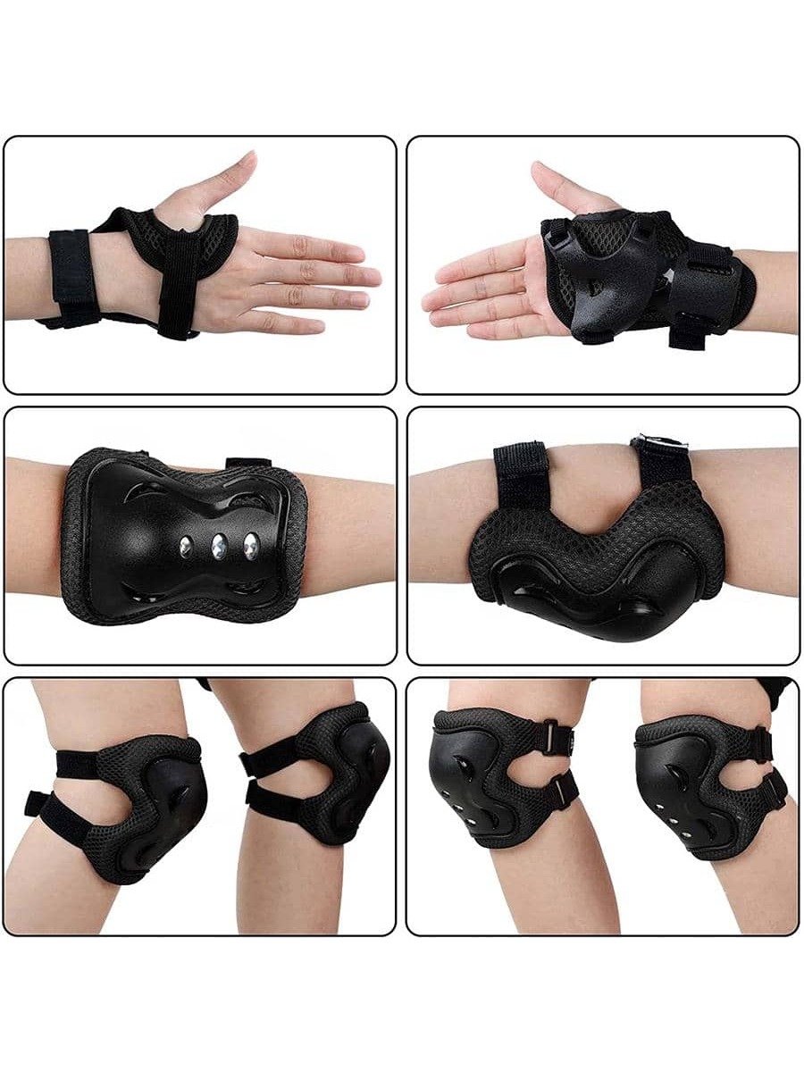 6PCS Kids Protective Gear Set  - đánh giá và giá Mountain Biking Elbow Pads